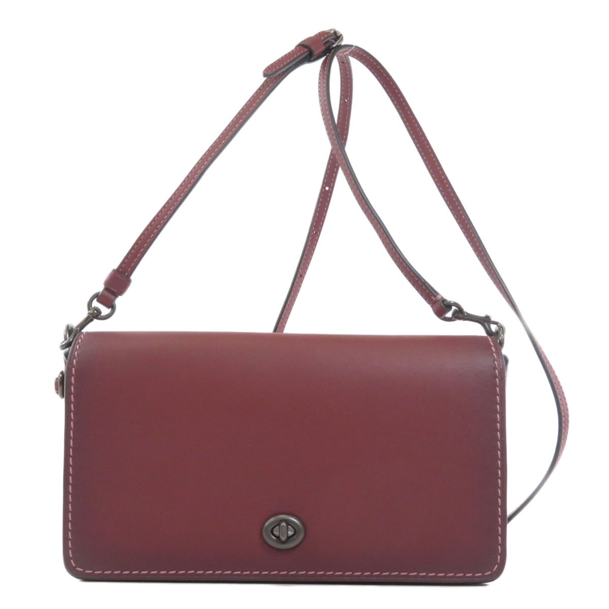 楽天市場】コーチ 37296 ステッチ ショルダーバッグ レザー レディース