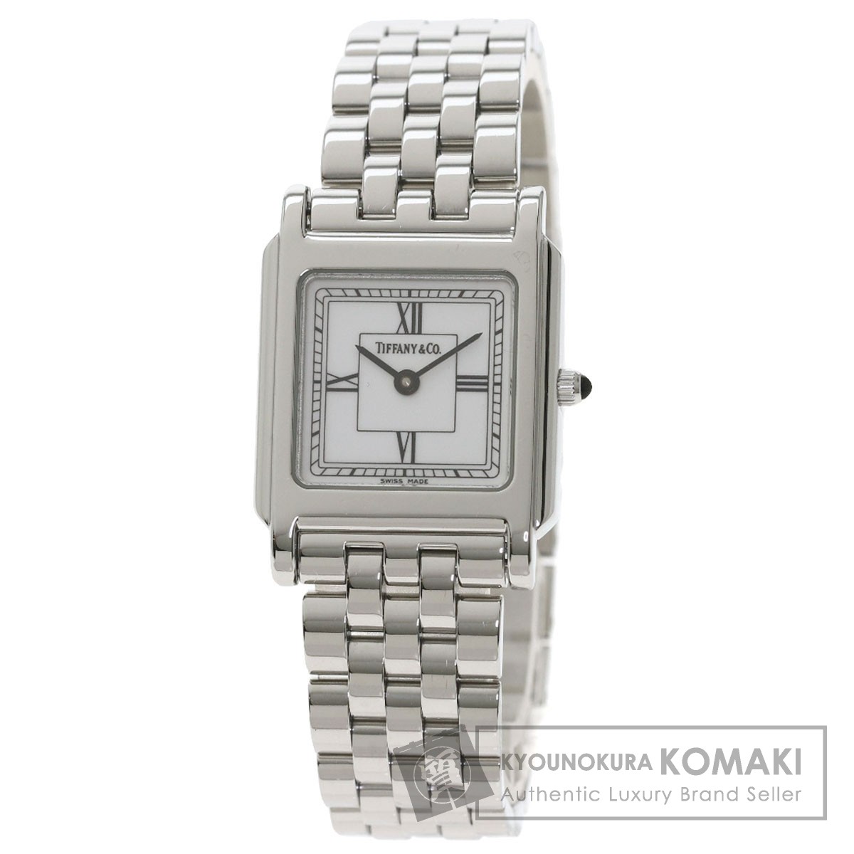 楽天市場】ティファニー クラシック スクエア 腕時計 ステンレス