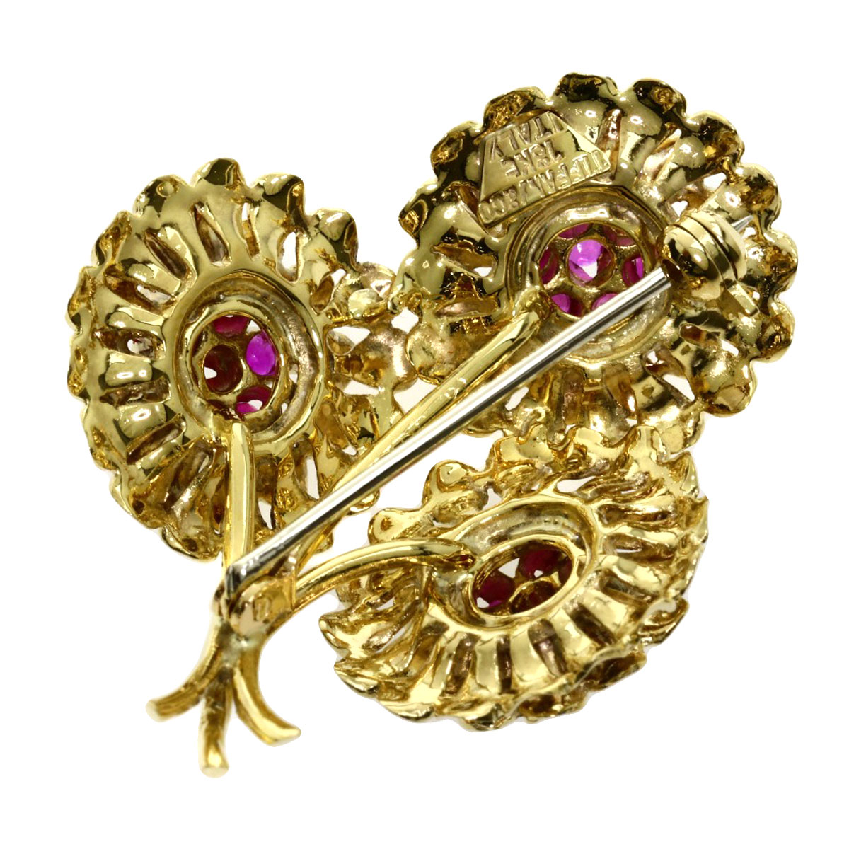 楽天市場】ティファニー ルビー フラワーモチーフ ヴィンテージ