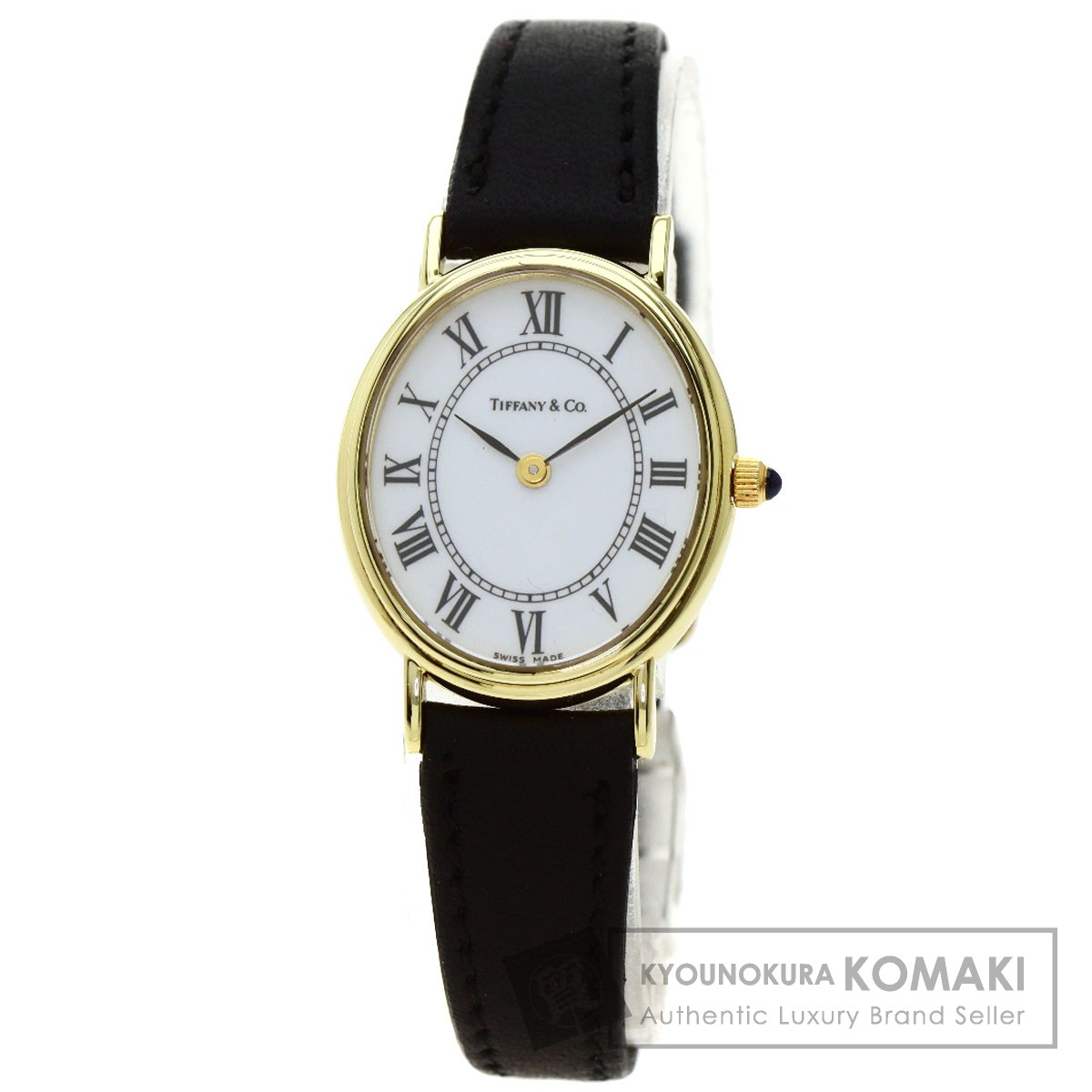 楽天市場】ティファニー オーバル クラシック 腕時計 K14イエロー