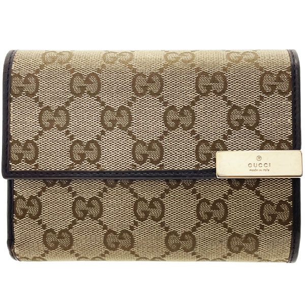 楽天市場】グッチ GGキャンバス 財布（形状（財布）三つ折り財布）の通販