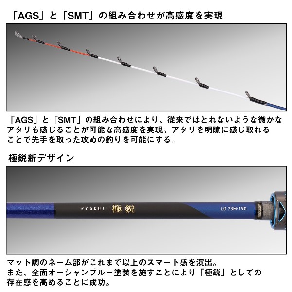 楽天市場】ダイワ [90] 25 極鋭 ライトゲーム 73MH-185 (G1) : かめや