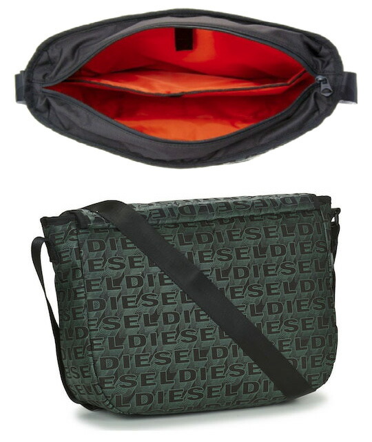 楽天市場】DIESEL ディーゼルメッセンジャーバッグオールオーバーロゴ