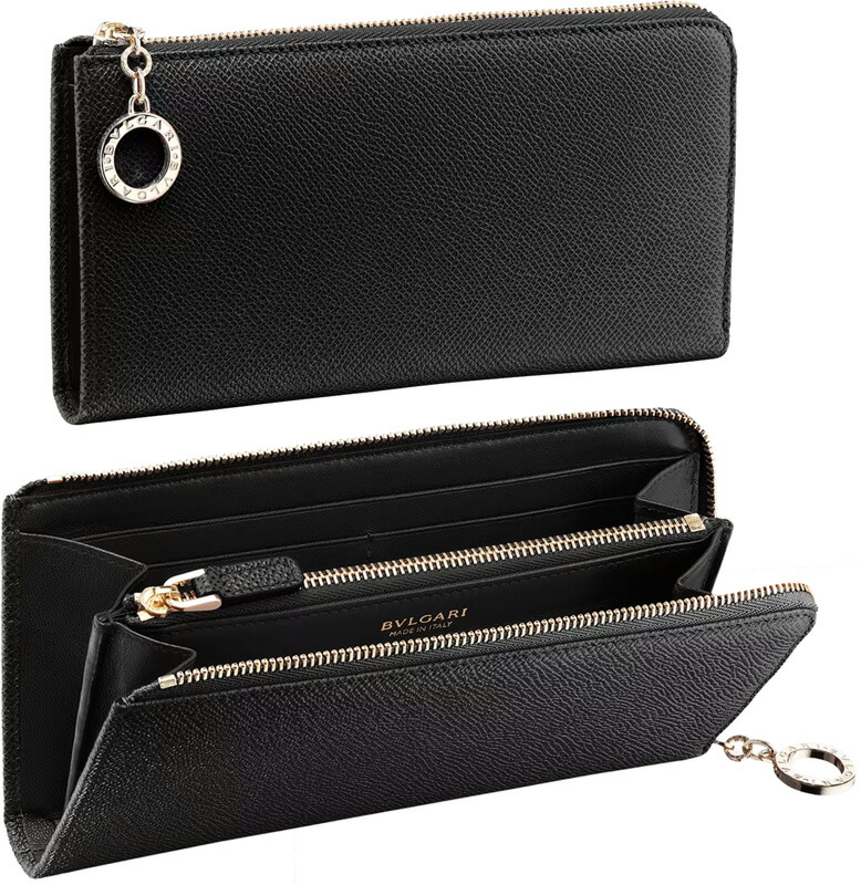 楽天市場】BVLGARI ブルガリブルガリL字ファスナー小銭入れ付き長財布