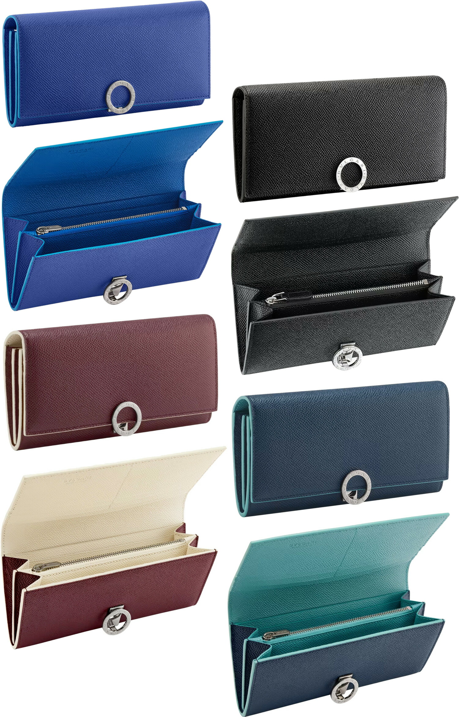 楽天市場】BVLGARI ブルガリ小銭入れ付き二つ折り長財布ダブルロゴ