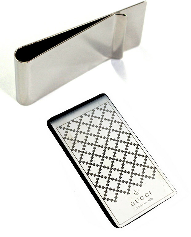 楽天市場】GUCCI グッチ マネークリップロゴ刻印 ディアマンテパターン