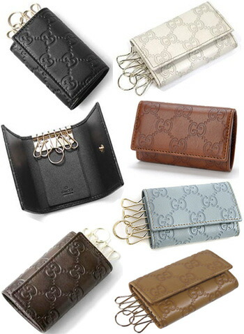 楽天市場】gucci キーケース グレーの通販