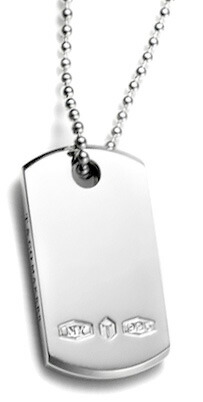 楽天市場】Tiffany&Co. ティファニー メンズロゴ刻印ドッグタグ