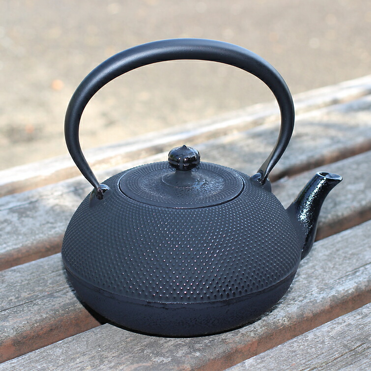 楽天市場】【送料無料】【日本製 鉄瓶】南部鉄器 南部鉄瓶 姥口アラレ