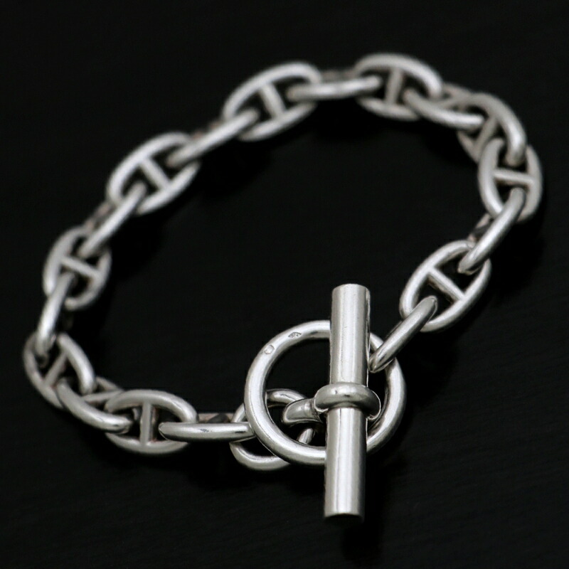 楽天市場】エルメス【HERMES】シェーヌダンクルPMブレスレット/17