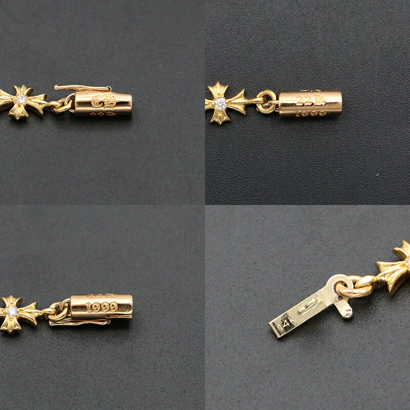 楽天市場】クロムハーツ【CHROMEHEARTS】【22K】【両面ダイヤモンド