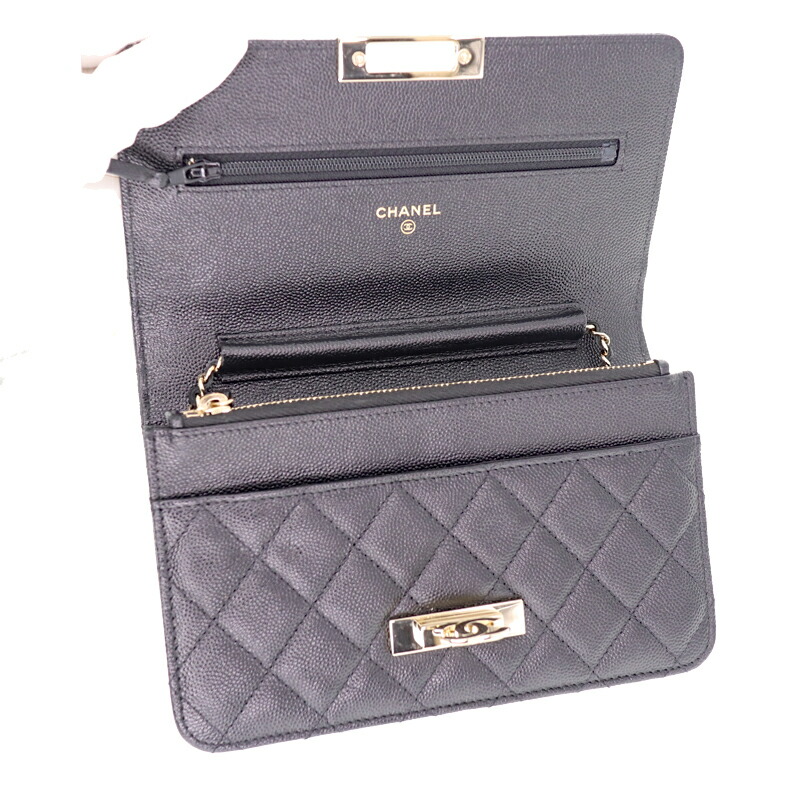 楽天市場】CHANEL【シャネル】チェーンウォレット A80766 財布 ココ