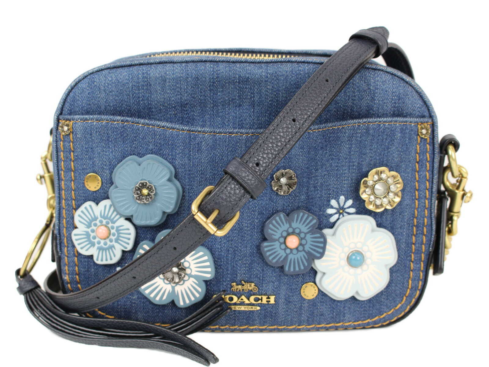 楽天市場】 COACH コーチ カメラバッグ ウィズティーローズ 68224