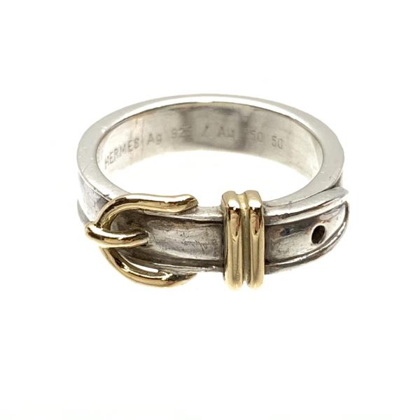 楽天市場】HERMES エルメス サンチュール ヴィンテージ コンビ 指輪