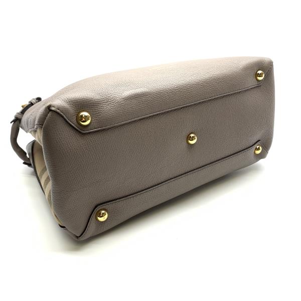 楽天市場】BURBERRY バーバリー ミディアム バナー ハンドバッグ