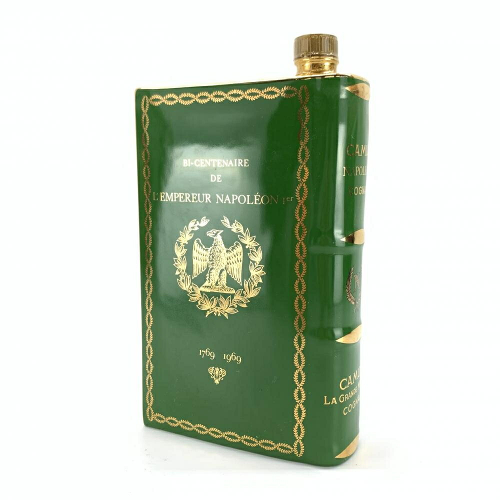 楽天市場】CAMUS カミュ ナポレオンブック 700ml 40% 緑 コニャック