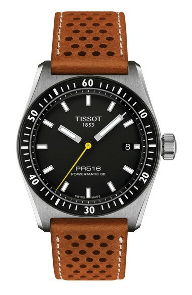 楽天市場】スイス製 Tissot ティソ PR516 自動巻き腕時計 38ミリ