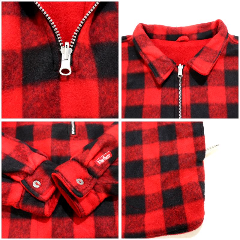 楽天市場】90s ヴィンテージ マルボロ Marlboro ブロックチェック柄