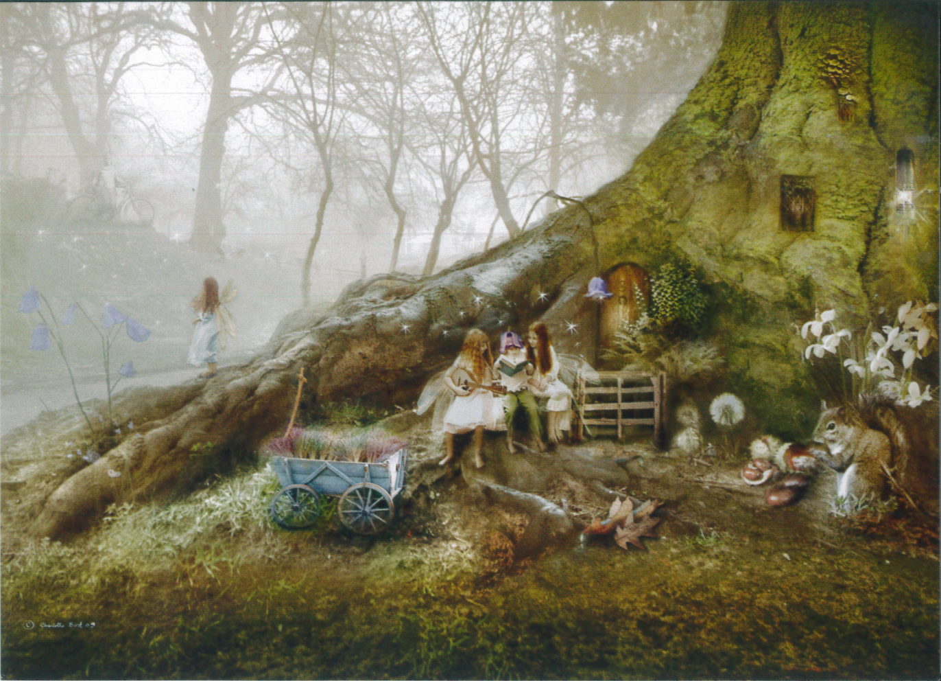 楽天市場】天使 妖精 絵画 デイズ＆モーメンツ（ある日のひととき