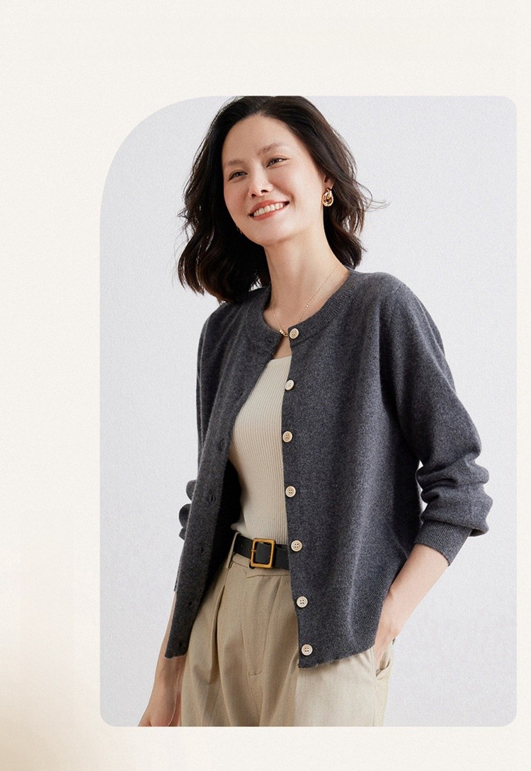 楽天市場】カシミヤ100% ニット カーディガン カシミア 春 夏 秋