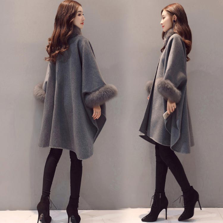 楽天市場】マントコート レディース ポンチョコート ロングコート