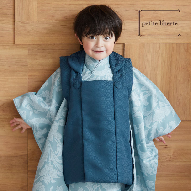 楽天市場】【レンタル】[七五三 着物 3歳]男の子「K133 petite liberte