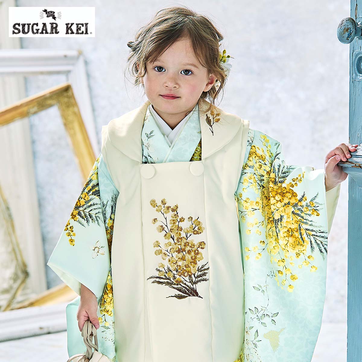 楽天市場】【レンタル】[七五三 着物 3歳 女の子] 三歳 「K237 SUGAR