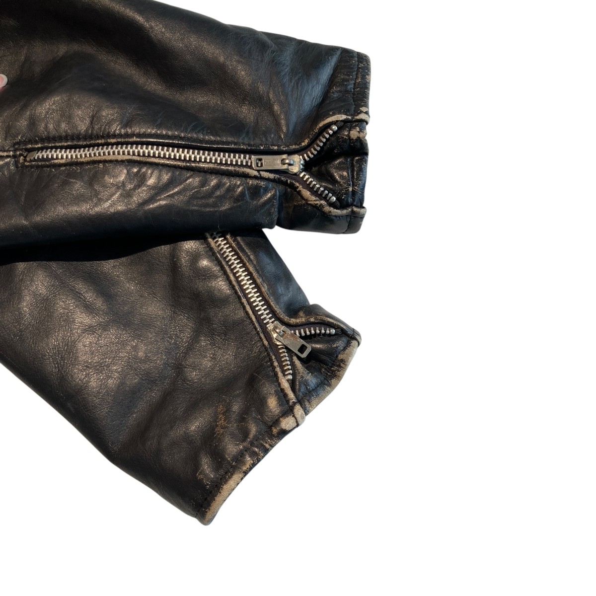 楽天市場】【中古】Sears oakbrook60s Dポケ ダブルレザーライダース