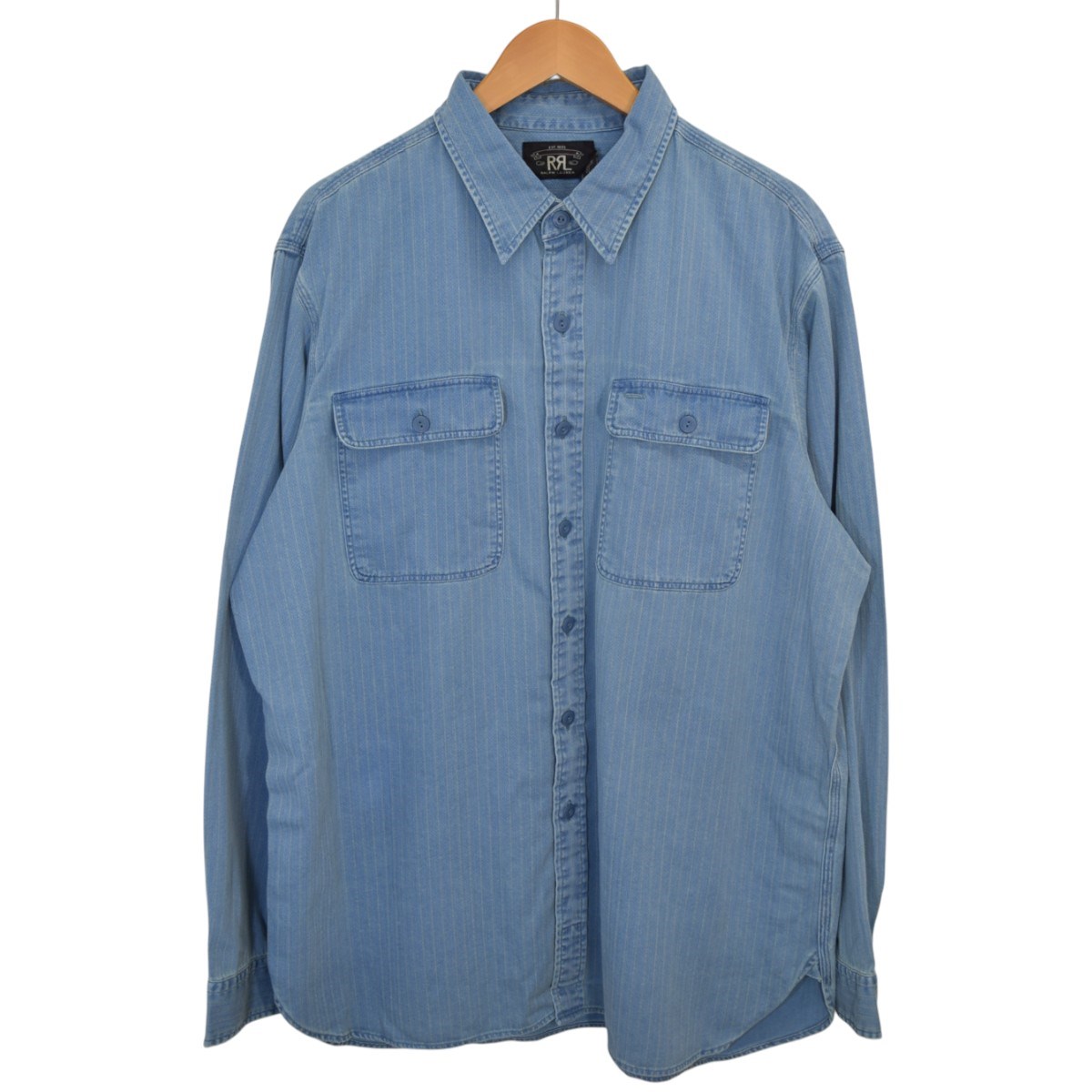 楽天市場】rrl インディゴ シャツ l（メンズファッション）の通販