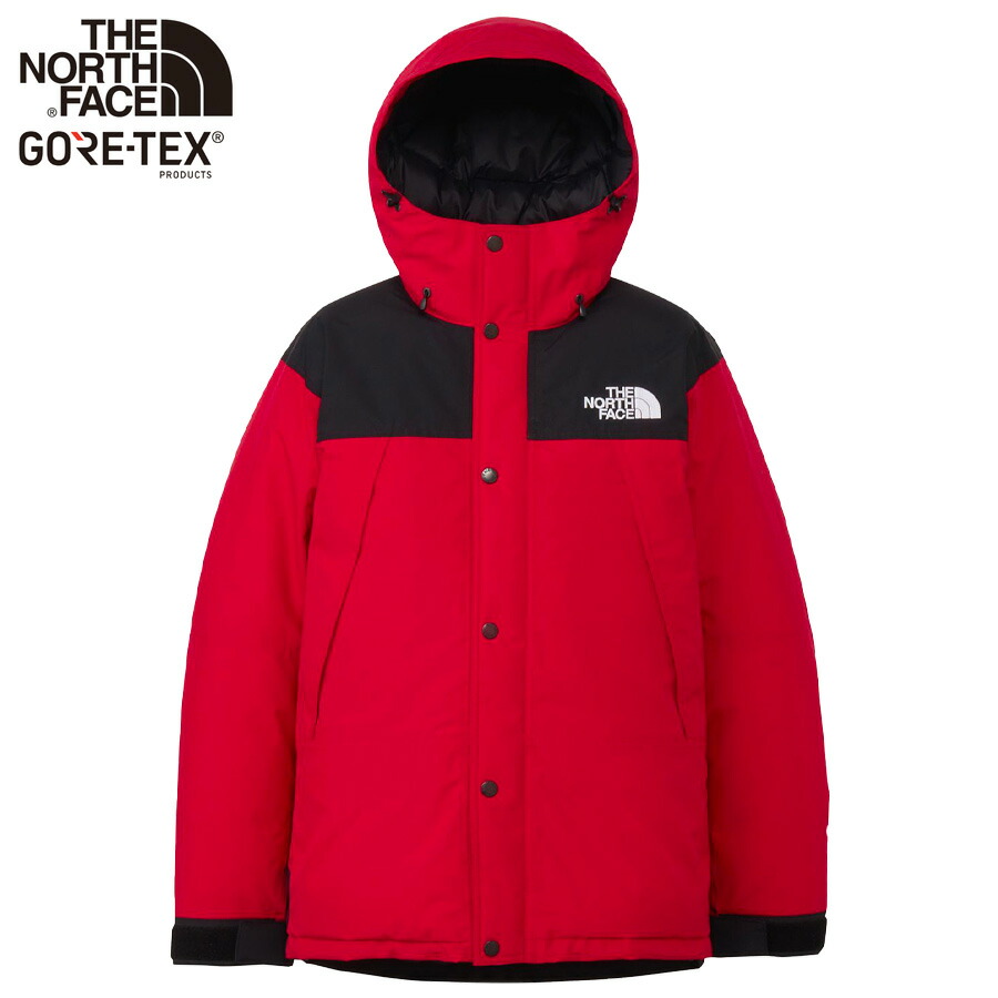 楽天市場】the north face マウンテンダウンジャケット（カラーレッド