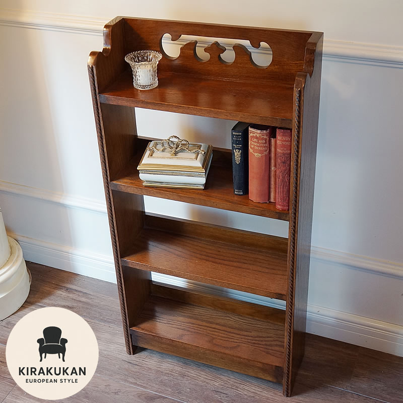 楽天市場】ブックシェルフ アンティーク（本棚・ラック・カラー