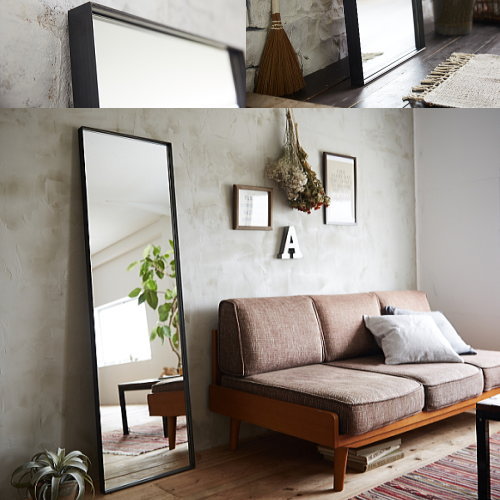 楽天市場】【国内生産 / 職人手作り】アイアン 全身鏡 姿見鏡 大型