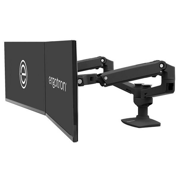 ERGOTRON エルゴトロン LX デスク モニターアーム マットブラック」の