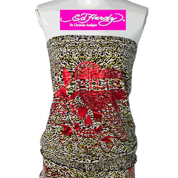 楽天市場】ヒョウ 柄 チューブ トップの通販