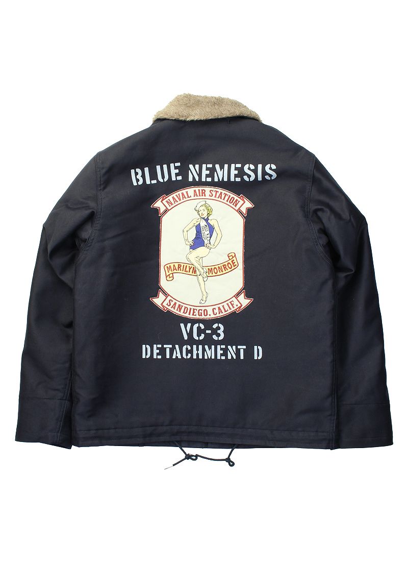 楽天市場】トイズマッコイ N-1 デッキ ジャケット マリリン・モンロー