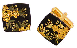 楽天市場】カフス 桜 K-04 カフスボタン 肥後象嵌 伝統工芸品 日本製