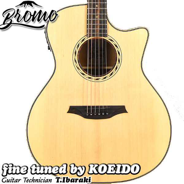 楽天市場】Bromo BAT2CE アコースティックギター【レビュー特典付き