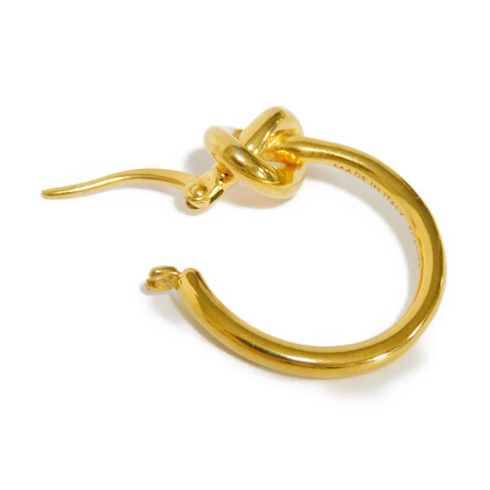 楽天市場】セリーヌ CELINE ピアス ノット スモール フープ 片方 片耳