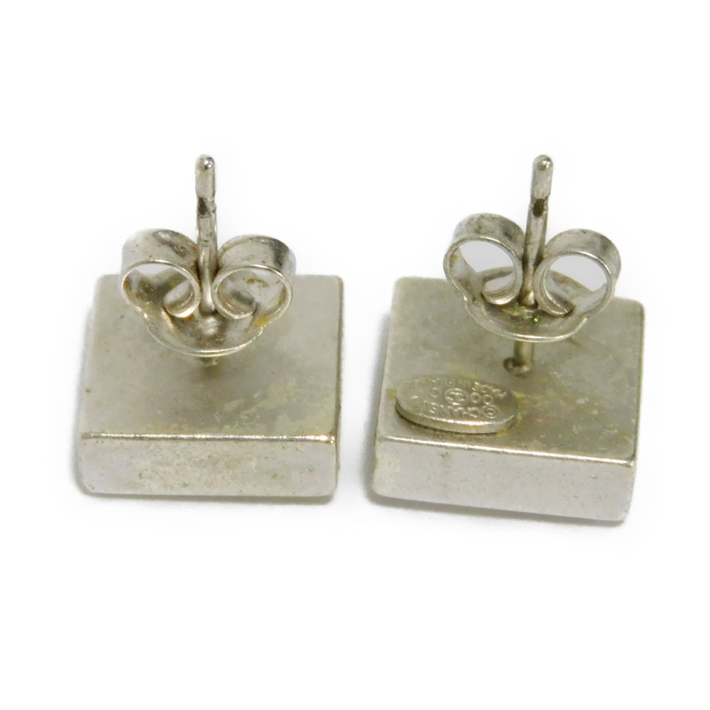 楽天市場】シャネル CHANEL ピアス スクエア エンボス ココマーク ミニ