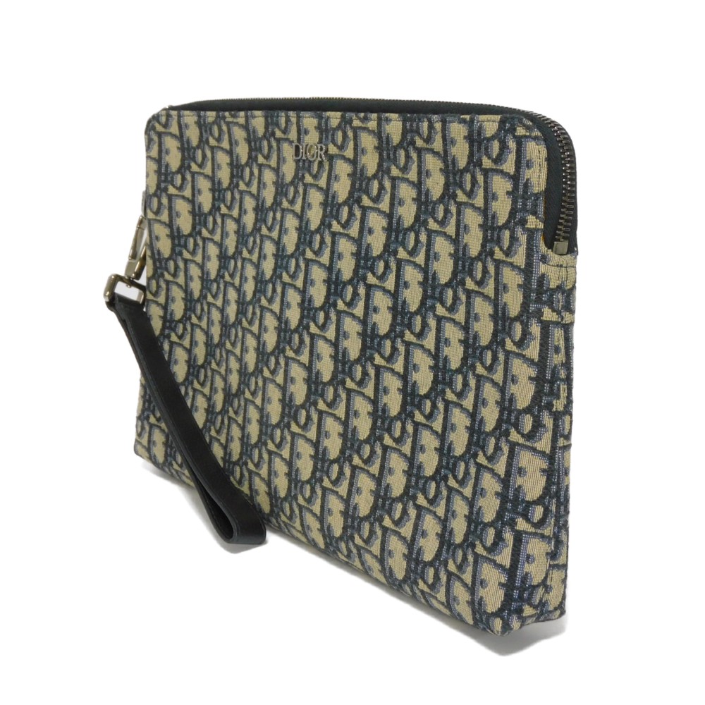 楽天市場】ディオール Dior クラッチバッグ A5 ポーチ ロゴ ブラック