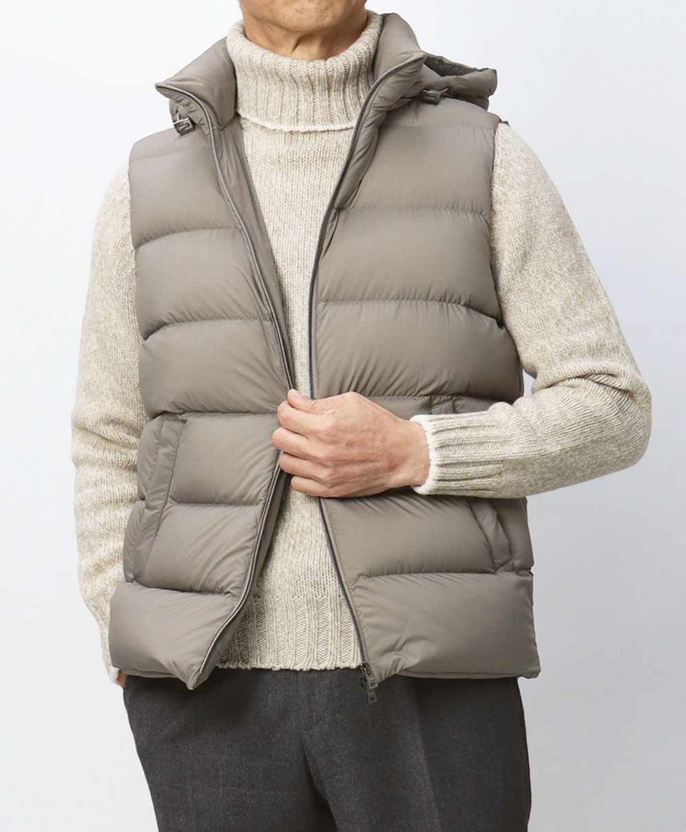 楽天市場】ヘルノ / HERNO / 軽量 超マットナイロン ダウン ベスト