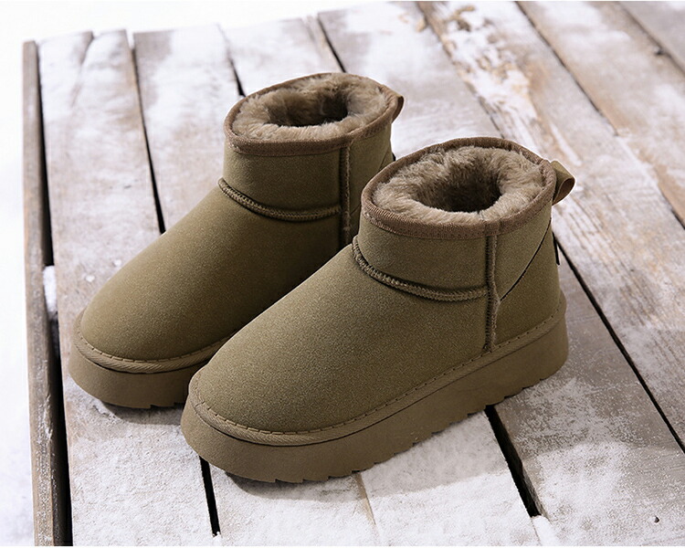 楽天市場】ムートンブーツ レディース ショートブーツ ファーブーツ 内