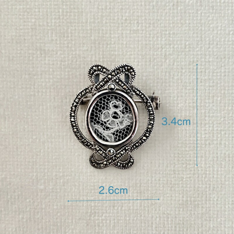 楽天市場】『Diane Claeysダイアンクライス ペンダントブローチ』世界