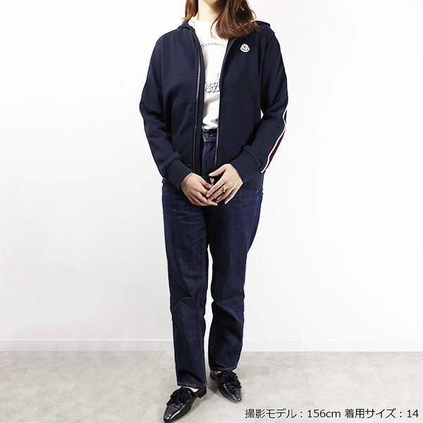 楽天市場】MONCLER モンクレール Logo Patch Zip up Cardigan ジップ