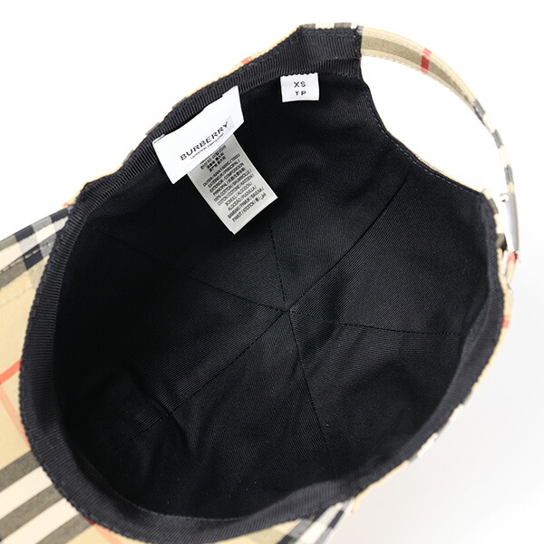 楽天市場】BURBERRY バーバリー Vintage Check Baceball Cap ベース