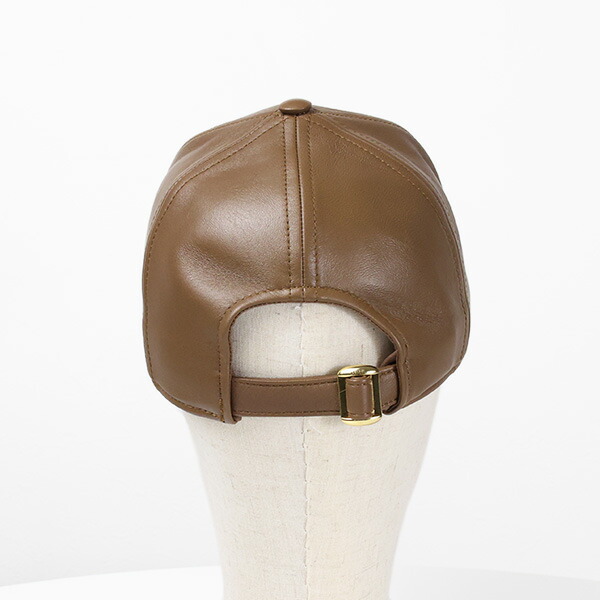 楽天市場】CELINE セリーヌ LOGO LEATHER BASEBALL CAP ベースボール