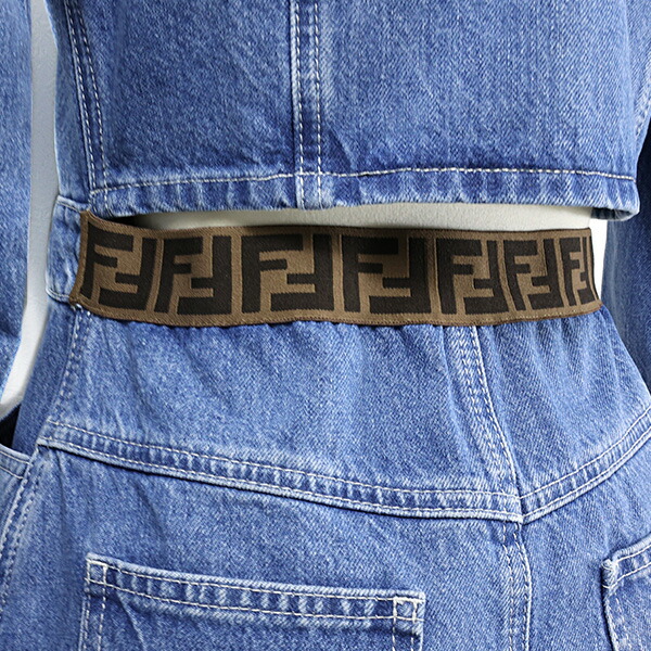 楽天市場】FENDI フェンディ FENDI KIDSLOGO DENIM ONEPIECE