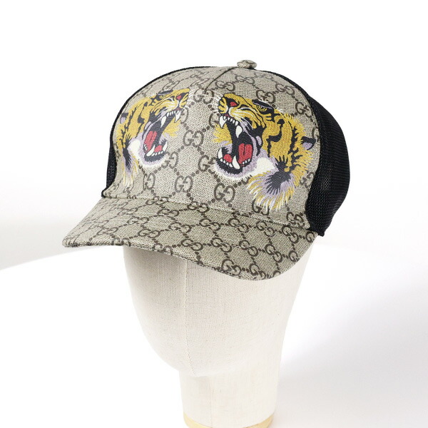 楽天市場】GUCCI グッチ Tiger Print Baseball Cap ベースボール