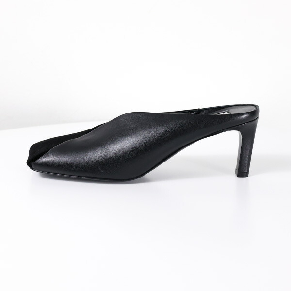 楽天市場】Jil Sander ジルサンダー Square Toe Leather Mules