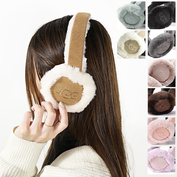 楽天市場】UGG アグ SHEEPSKIN EARMUFF WITH EMBROIDERY イヤーマフ 耳